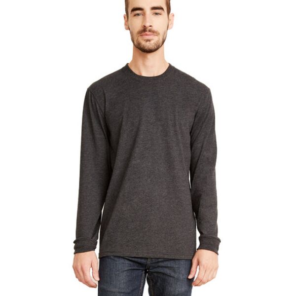 Unisex Sueded Long-Sleeve Crew Thumbnail