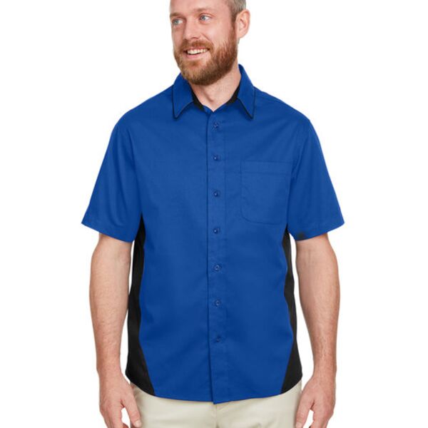Men's Tall Flash IL Colorblock Short Sleeve Shirt Thumbnail