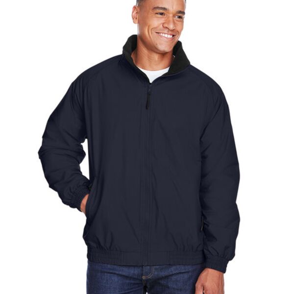 Adult Fleece-Lined Nylon Jacket Thumbnail