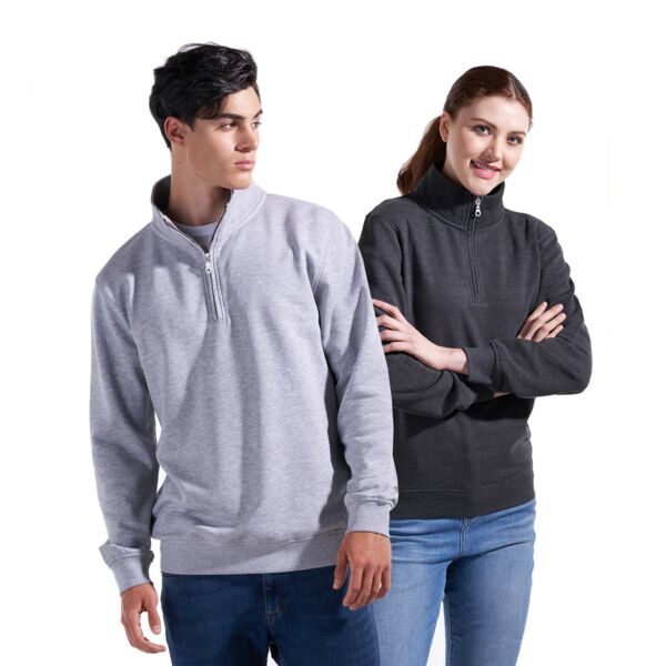 Adult 1/4 Zip Pullover Sweatshirt Thumbnail
