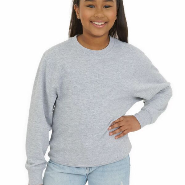 ATC™ EVERYDAY FLEECE CREWNECK YOUTH SWEATSHIRT Thumbnail