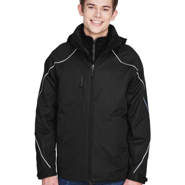 Men's Angle 3-In-1 Jacket with Bonded Fleece Liner Thumbnail