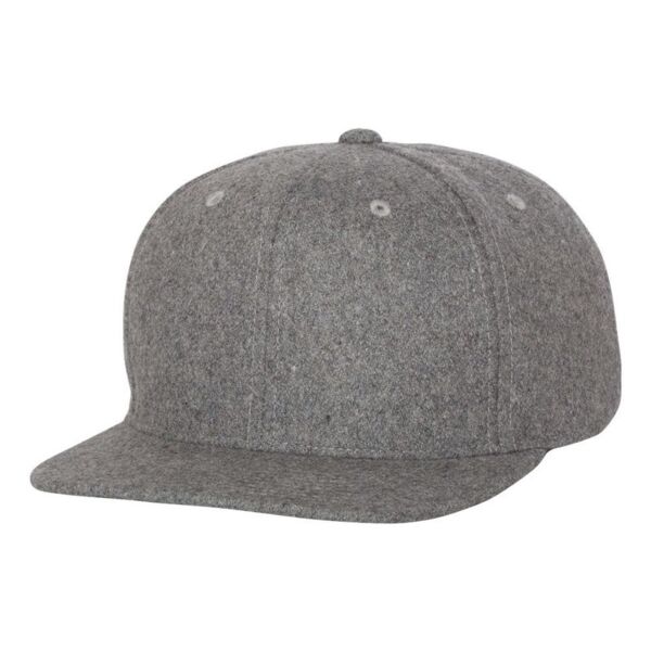 Melton Wool Blend Snapback Cap Thumbnail