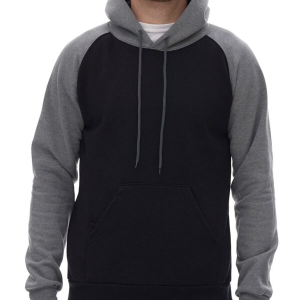 Fleece Raglan Hooded Sweatshirt Thumbnail