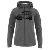 ATC™ PTECH® FLEECE HOODED LADIES' JACKET Thumbnail